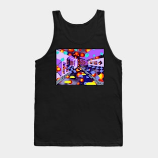 abstract space Tank Top